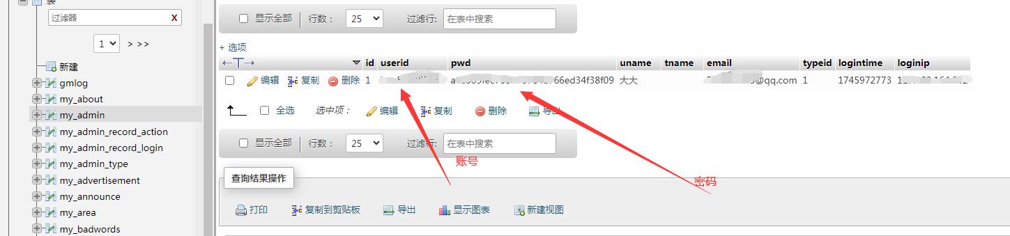 后台管理员  账号密码 修改-技术教程论坛-壹柒叁资源网